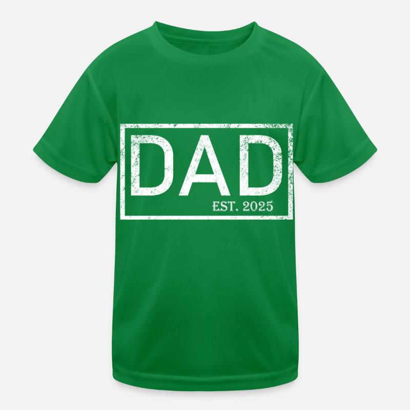 Papa est.2025 T-shirt sport Enfant