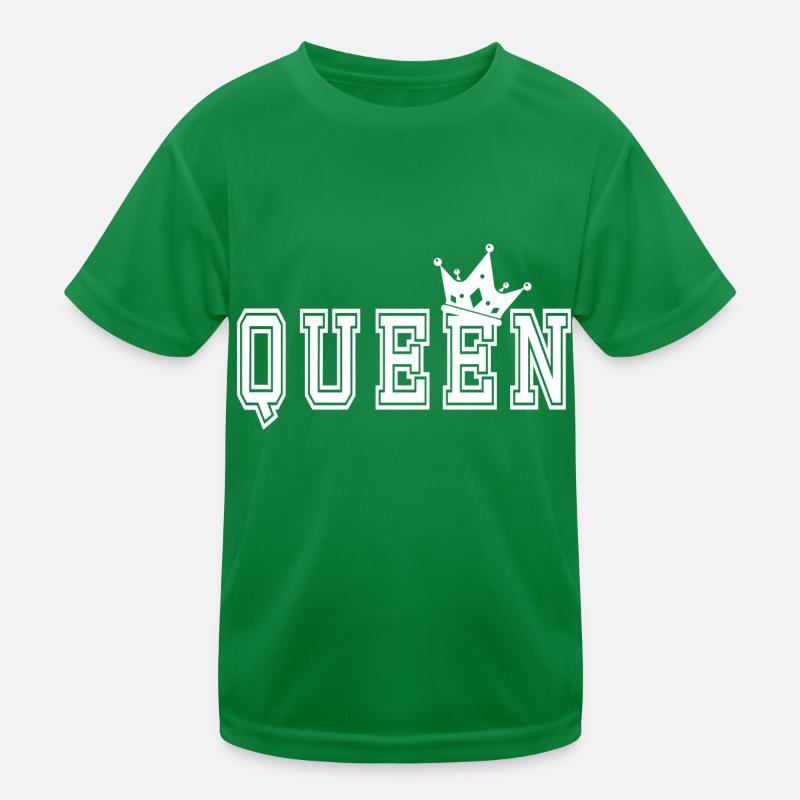 Queen Vorderseite Kinder Funktions-T-Shirt