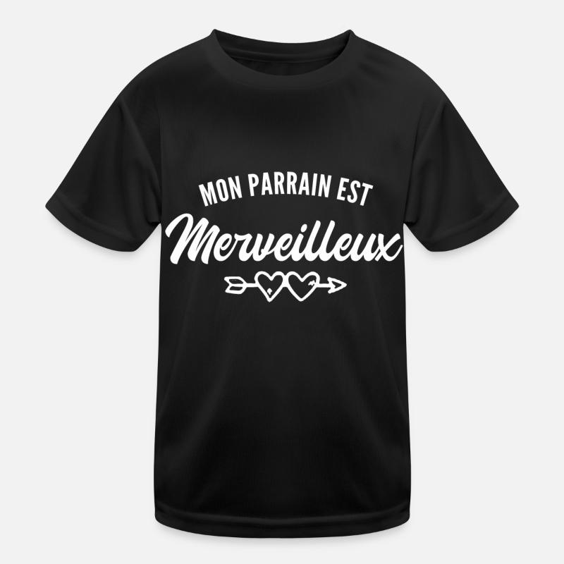 Mon parrain est merveilleux T-shirt sport Enfant