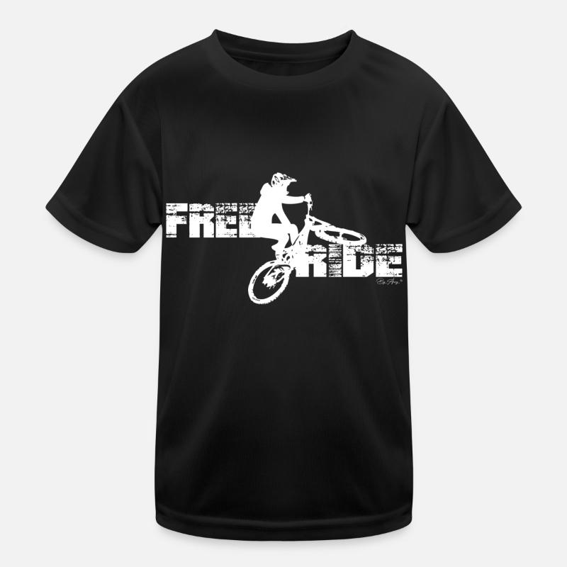 Free Ride MTB Kinder Funktions-T-Shirt