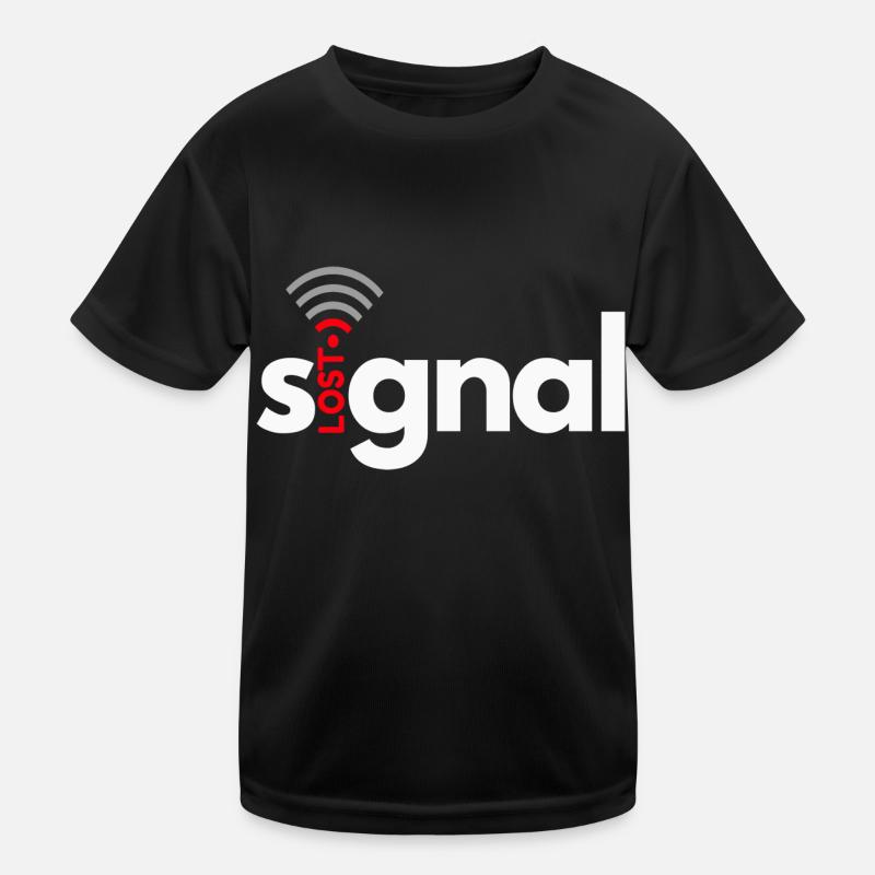 signal lost Kids Functional T-Shirt