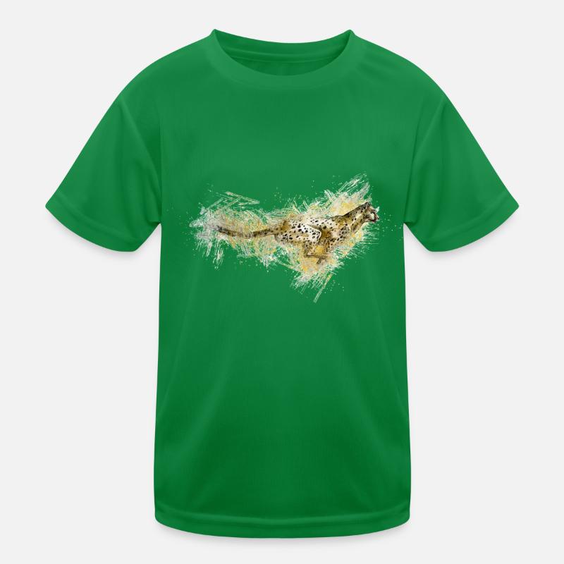 Cheetah Kids Functional T-Shirt