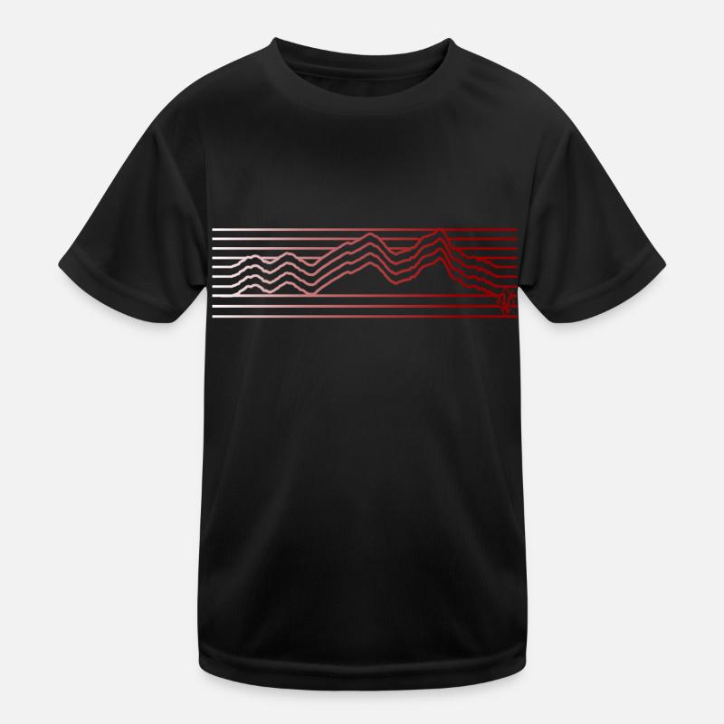 montagnes simples T-shirt sport Enfant