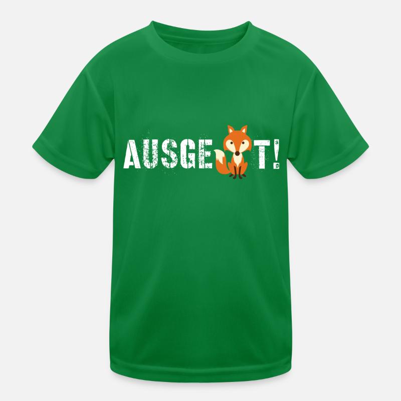 Fuchs - Ausgefuchst Kinder Funktions-T-Shirt