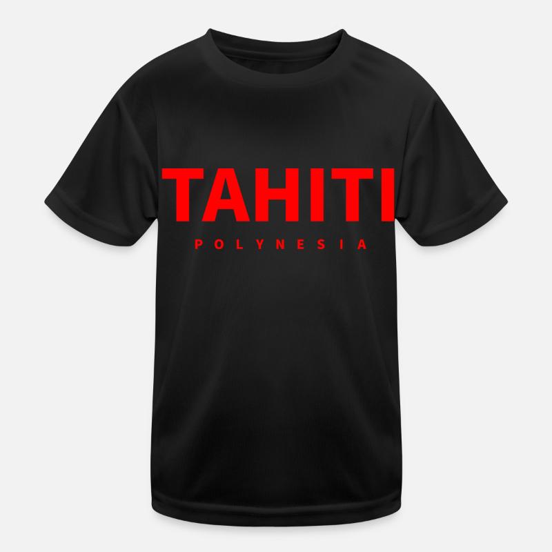 Tahiti Polynesia Kids Functional T-Shirt