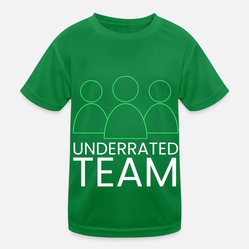 équipe sous-estimée T-shirt sport Enfant
