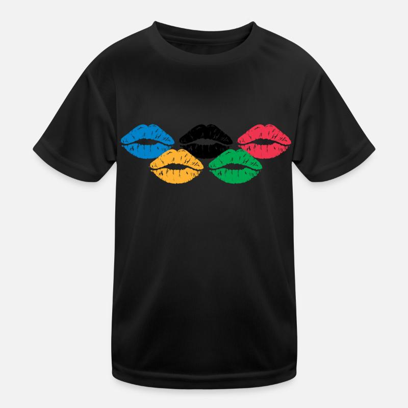 Lips Kids Functional T-Shirt