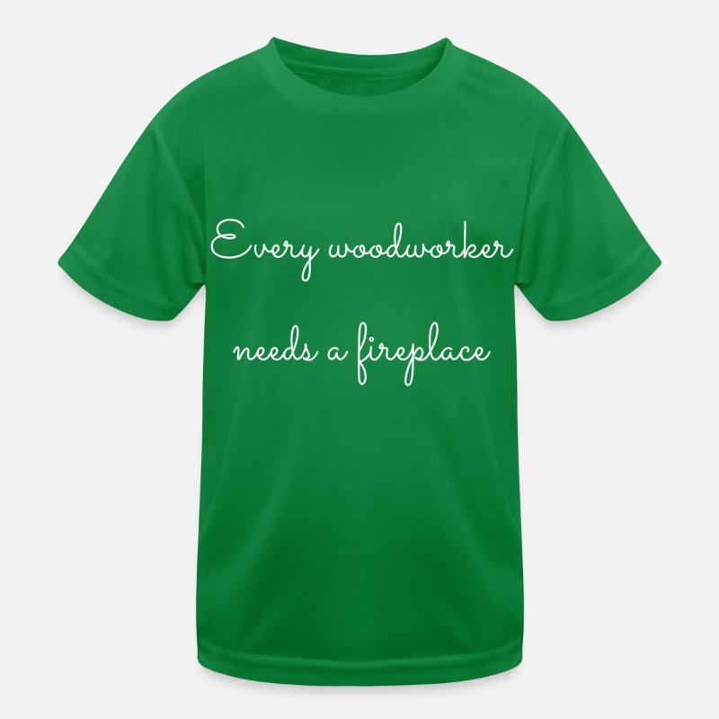 lumberman funny carpenter awesome Kinder Funktions-T-Shirt