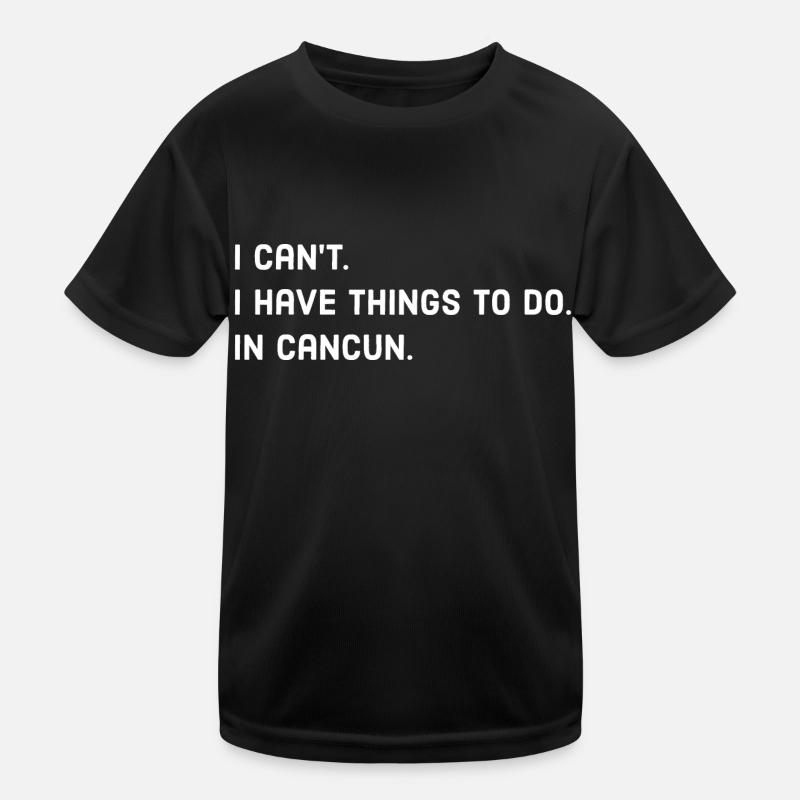 Cancun Kids Functional T-Shirt