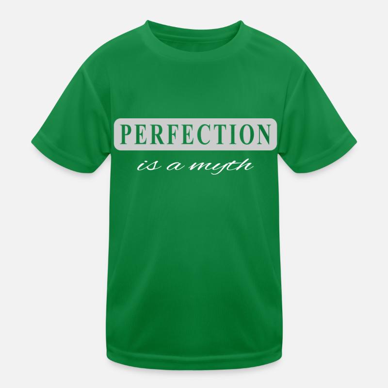 Perfektion ist ein Mythos Kinder Funktions-T-Shirt