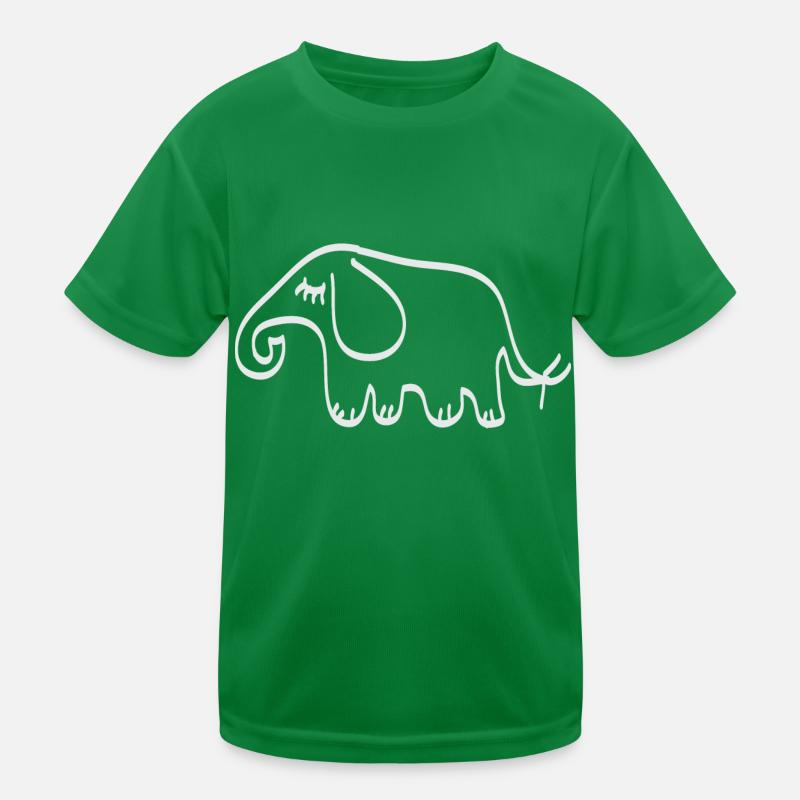 Éléphant blanc T-shirt sport Enfant