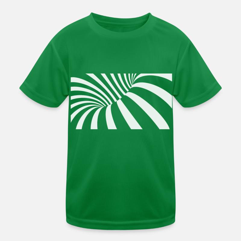 Optical Illusion - Fascinating Visuals Kids Functional T-Shirt