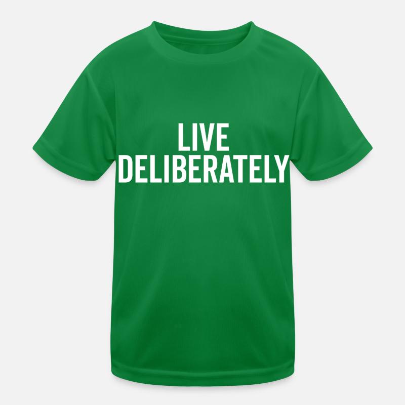 Bewusst leben Kinder Funktions-T-Shirt