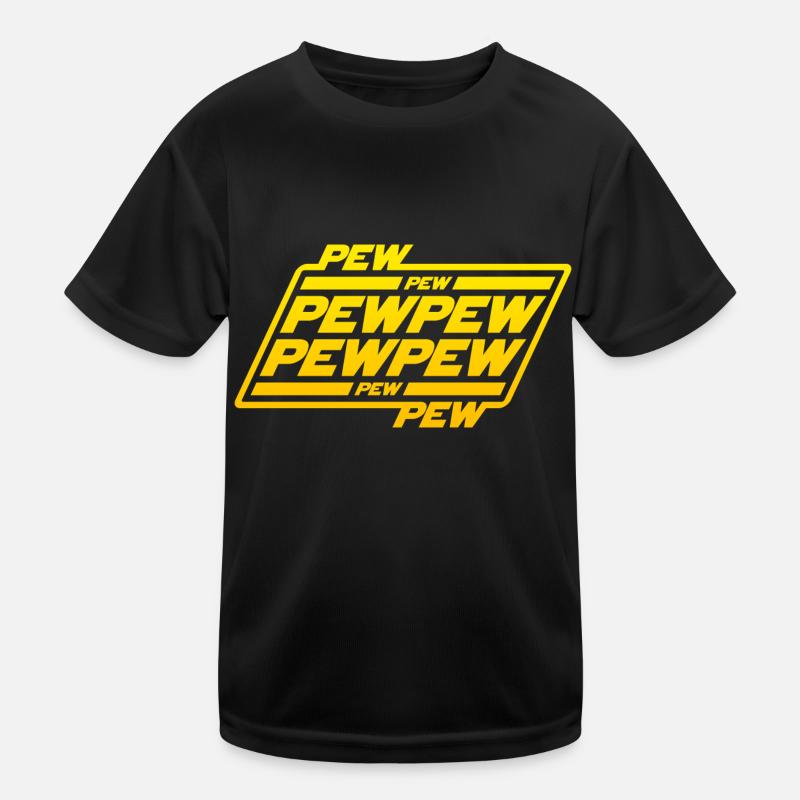 Pew Pew Pew Kids Functional T-Shirt