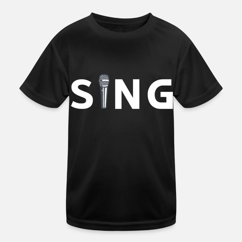 Sing Mikrofon Kinder Funktions-T-Shirt