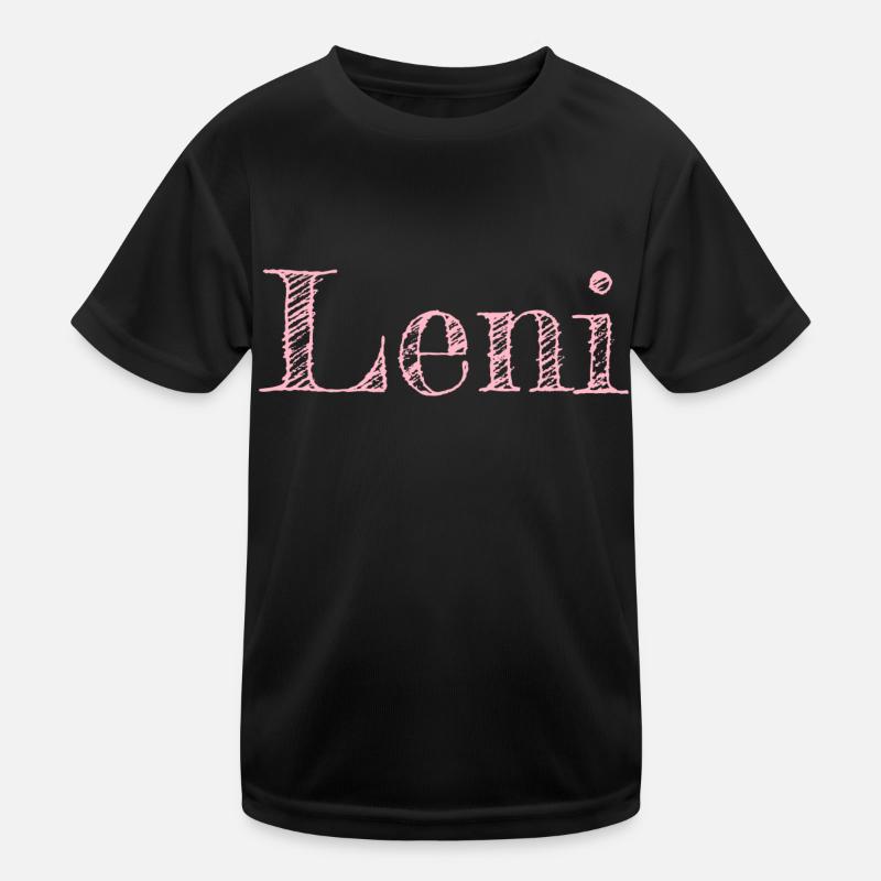 Leni - Kids Functional T-Shirt - black