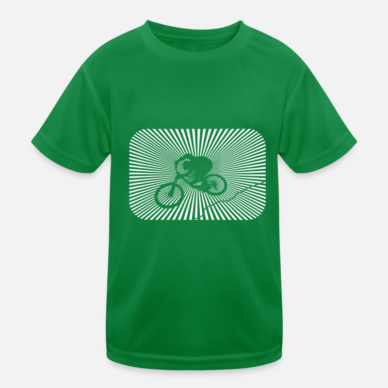 biken Kinder Funktions-T-Shirt
