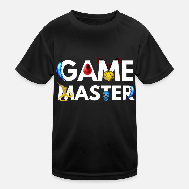 GAME MASTER DRAGONS ADVENTURES RPG T-shirt sport Enfant