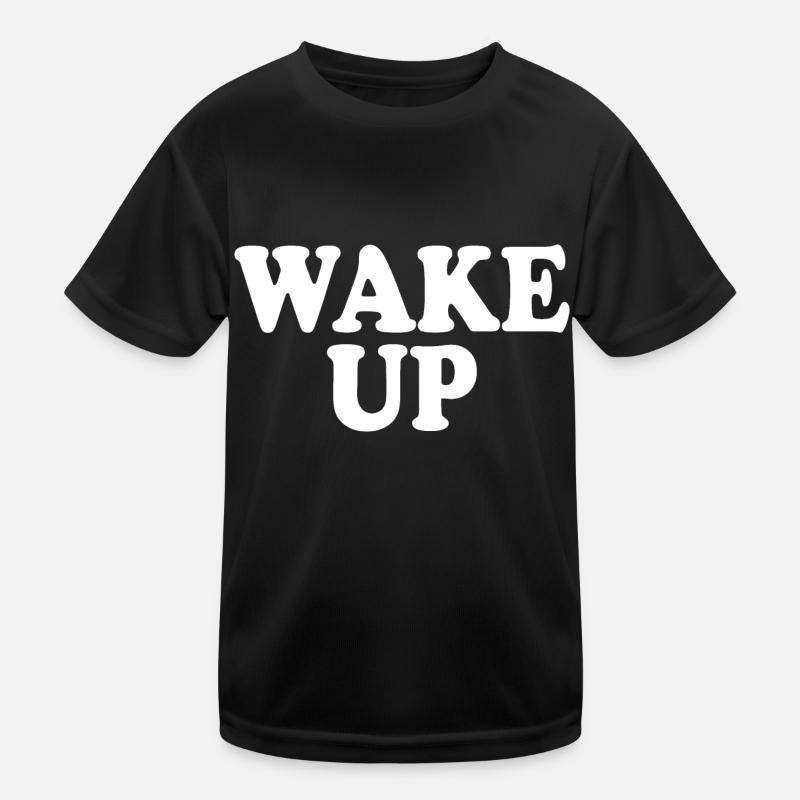 Wake up Kids Functional T-Shirt