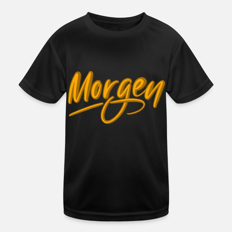 Morgen Kinder Funktions-T-Shirt