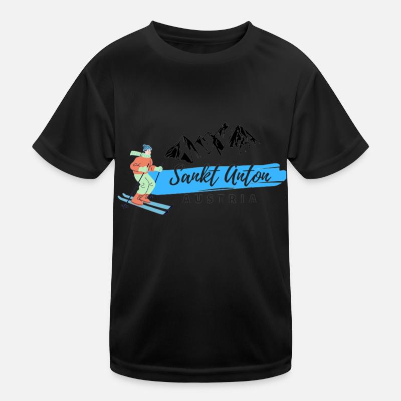 Sankt Anton Kinder Funktions-T-Shirt