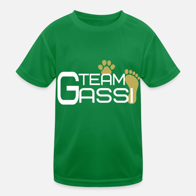 TeamGassi Kinder Funktions-T-Shirt