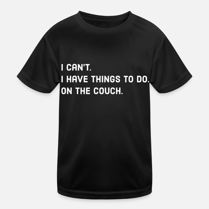 couch Kinder Funktions-T-Shirt