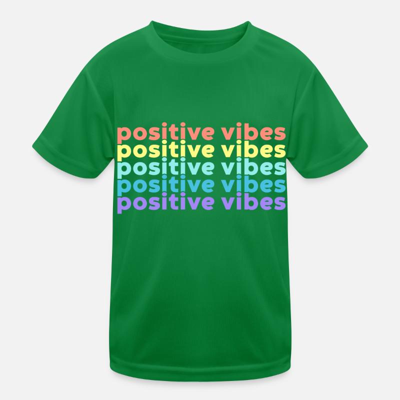 Vibrations positives (Arc-en-ciel) T-shirt sport Enfant