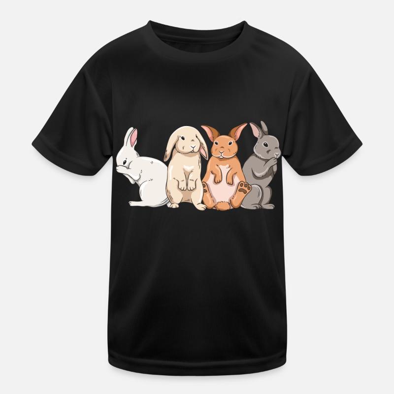 Conception de lapin mignon pour les propriétaires de lapins T-shirt sport Enfant