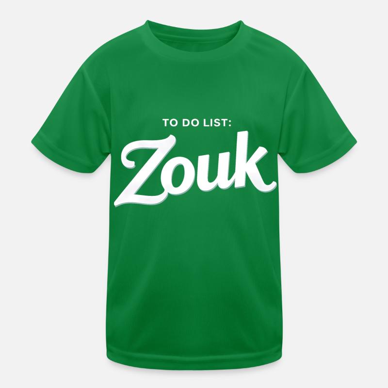 Zouk-Tanz-Geschenk Kinder Funktions-T-Shirt