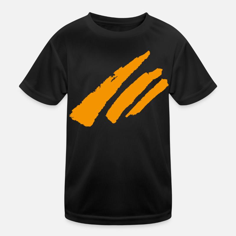 Stripe decoration Kids Functional T-Shirt