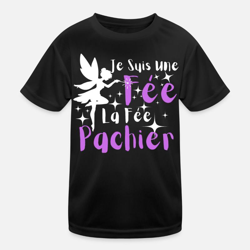 Ich bin eine Fee, die Fee Pachier Kinder Funktions-T-Shirt