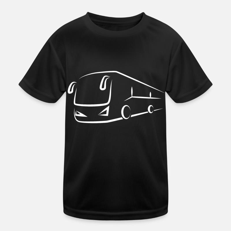 Bus Bus Bus School Bus Bus Kids Functional T-Shirt