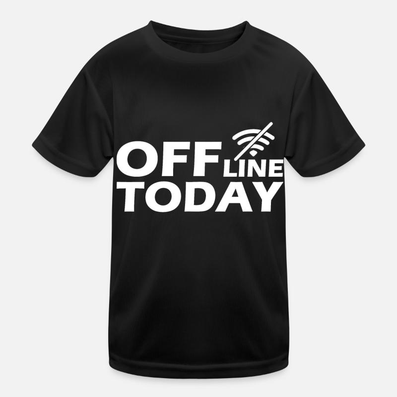 Offline today T-shirt sport Enfant
