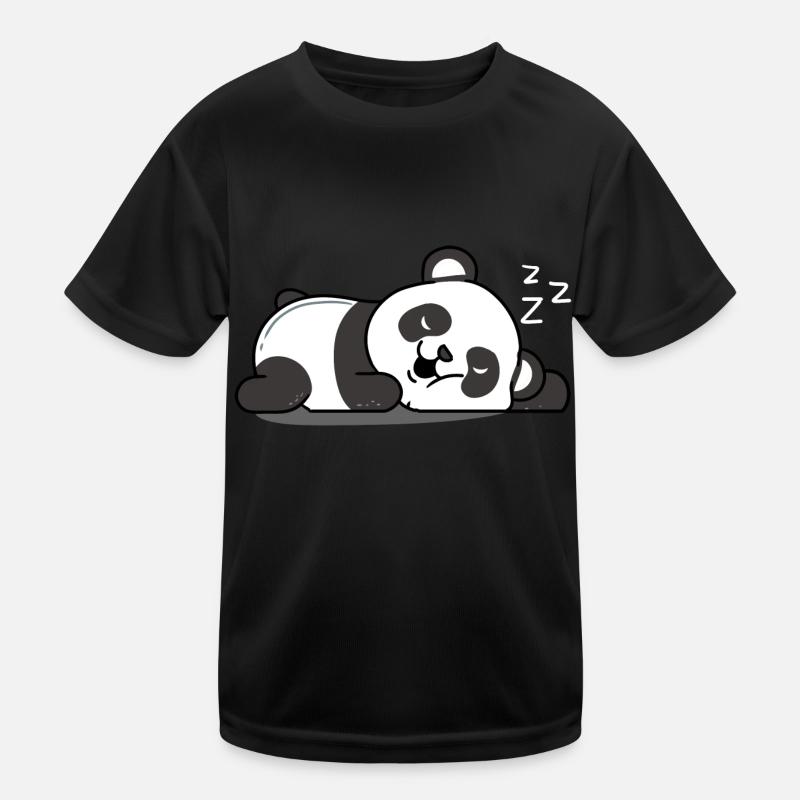 Panda endormi T-shirt sport Enfant