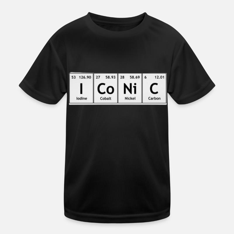 Formule chimique iconique T-shirt sport Enfant