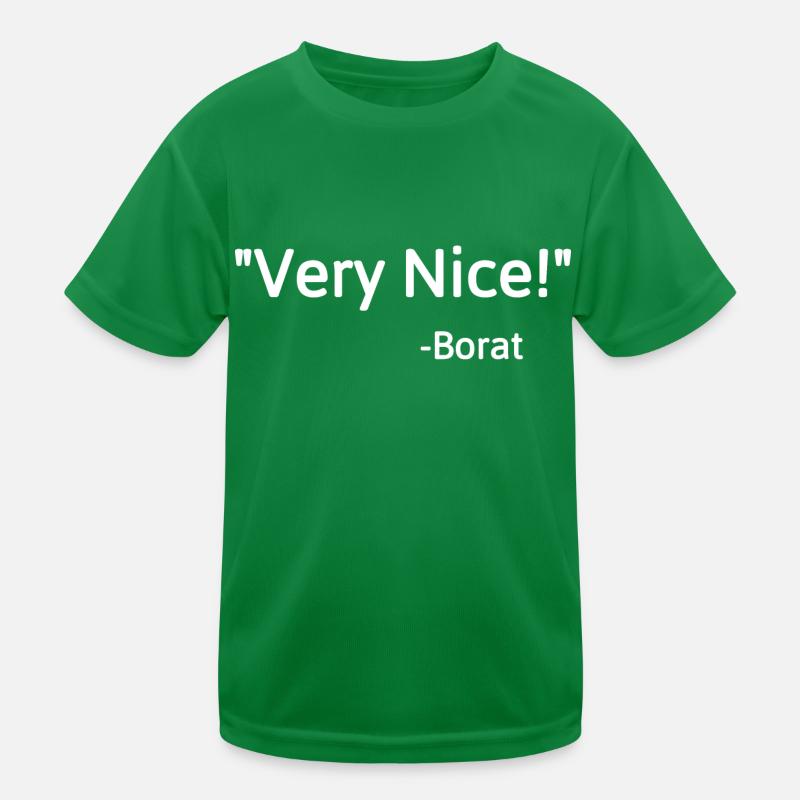 Very Nice! Borat Kids Functional T-Shirt