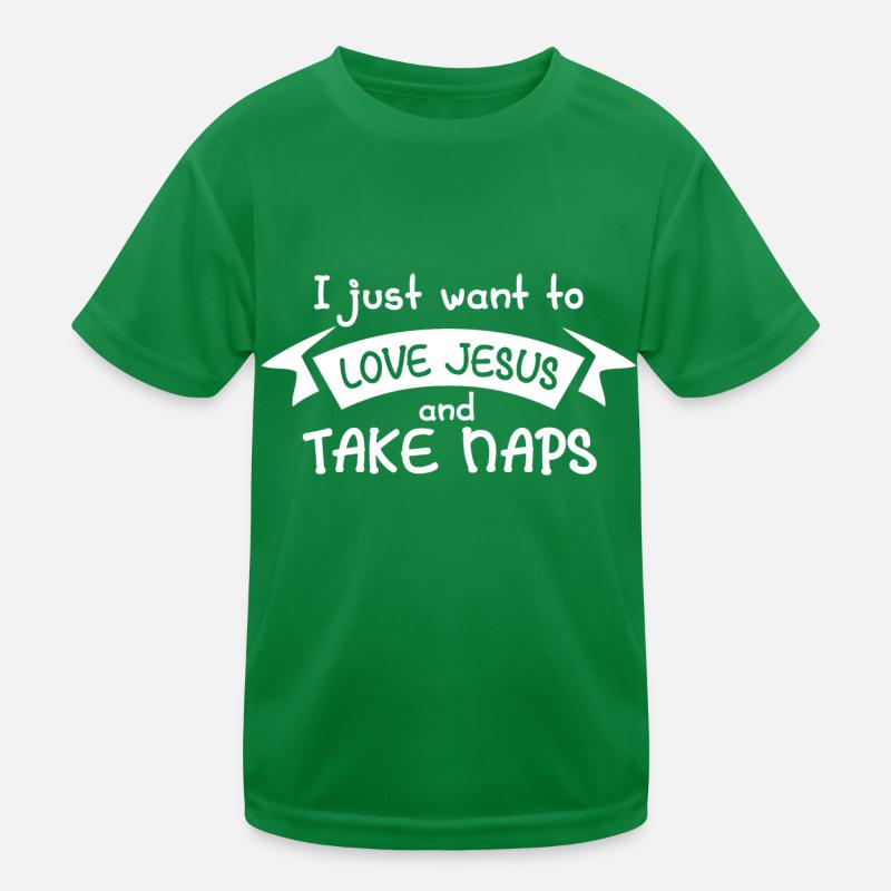 jesus Design pour un passionné de jésus et blague T-shirt sport Enfant