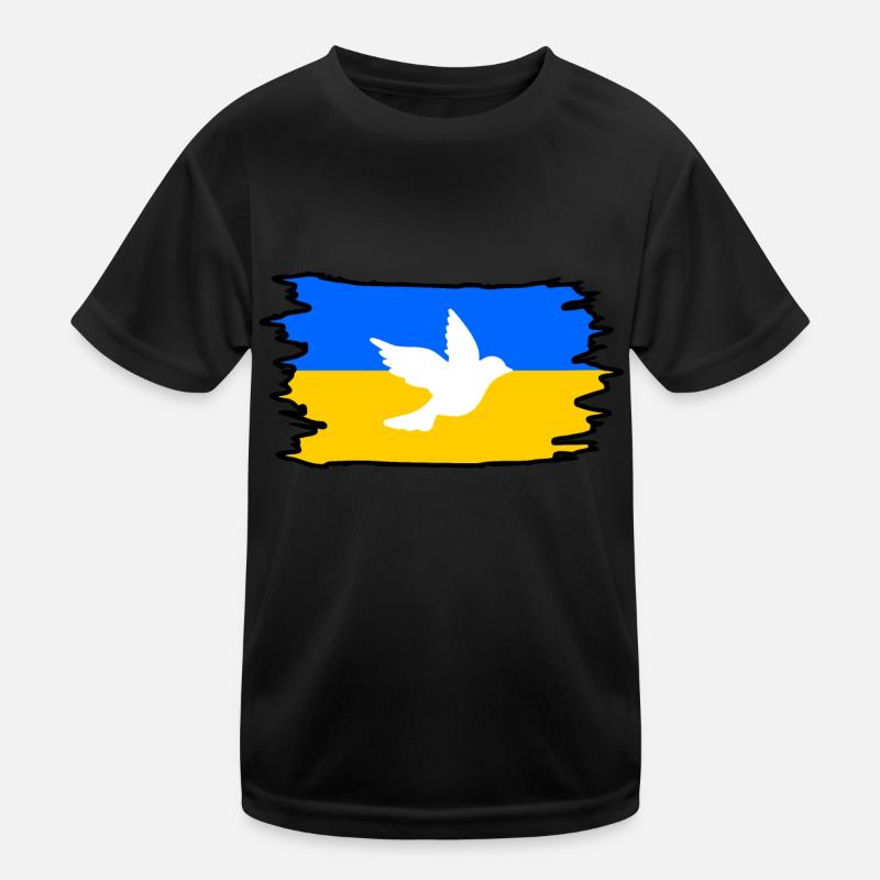 Ukraine Kids Functional T-Shirt