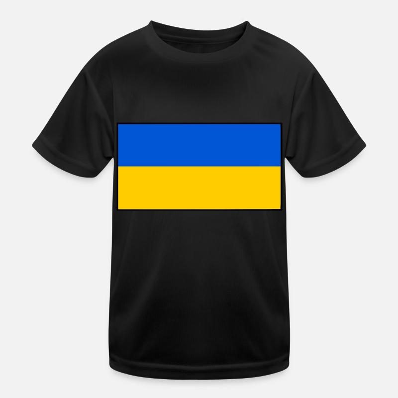 Ukraine T-shirt sport Enfant