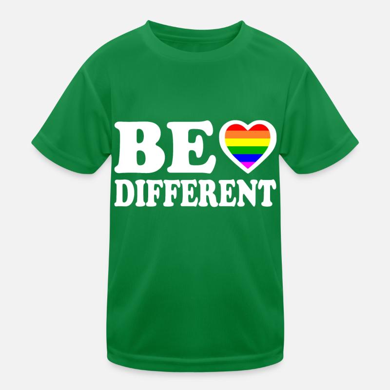 Be different Kinder Funktions-T-Shirt