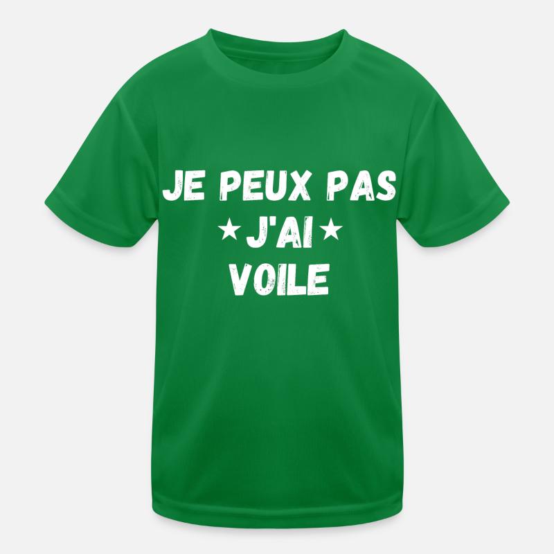 je peux pas j'ai voile T-shirt sport Enfant