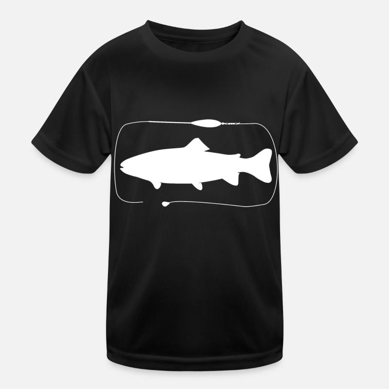 Trout Sbirolino assembly with paste Kids Functional T-Shirt