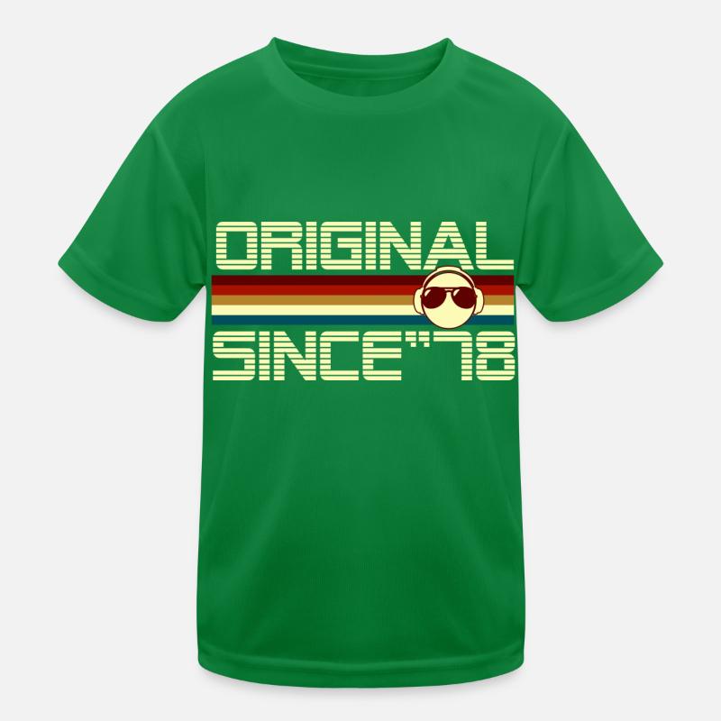 Seit 78 Kinder Funktions-T-Shirt
