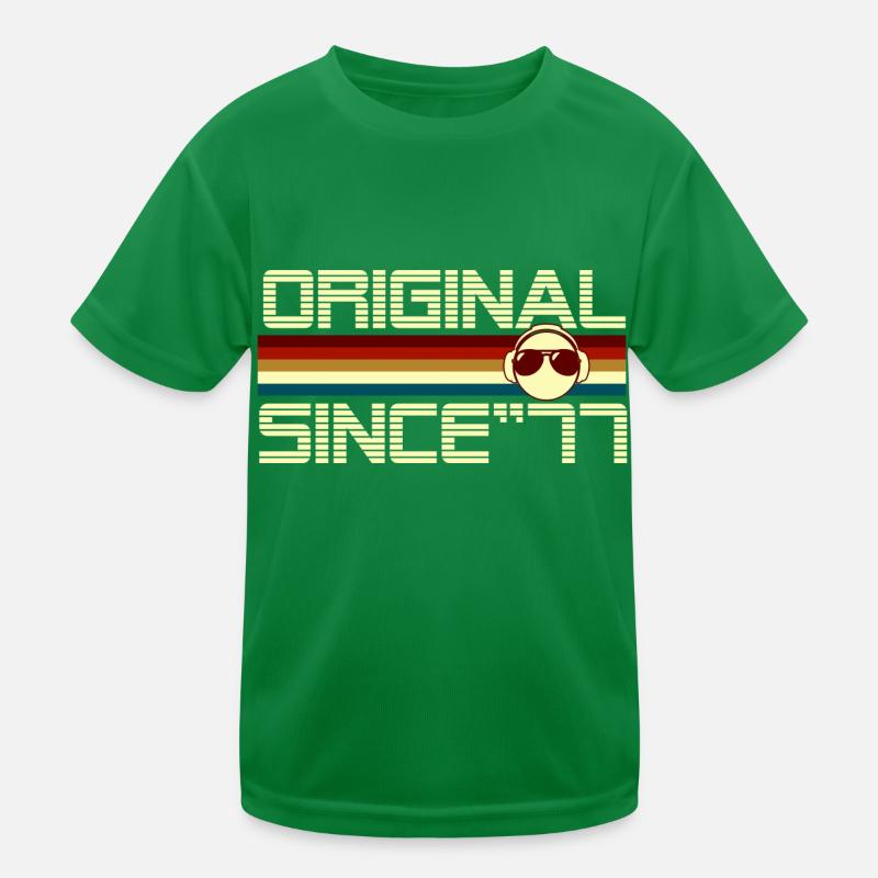 Seit 77 Kinder Funktions-T-Shirt