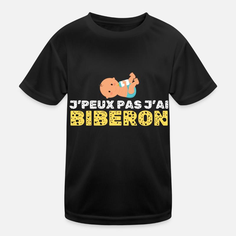 JE PEUX PAS BIBERON T-shirt sport Enfant