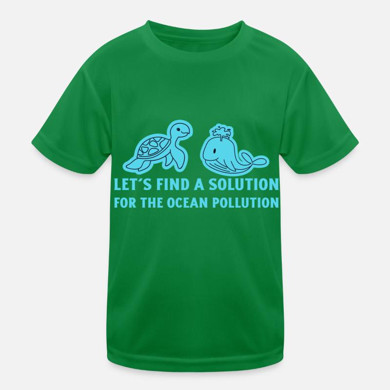 Marine Conservation Kids Functional T-Shirt