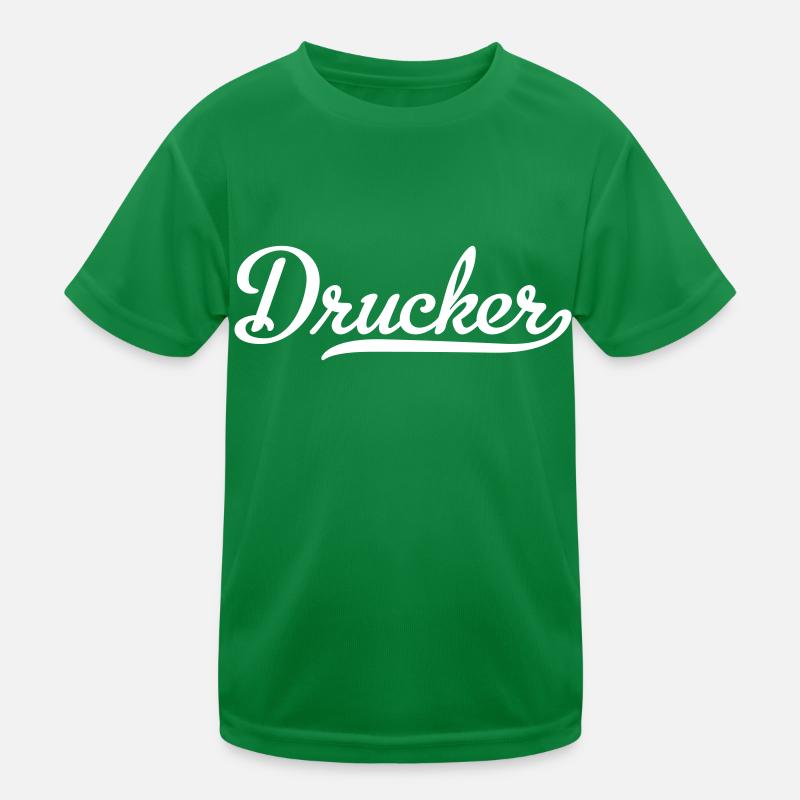 Drucker Kinder Funktions-T-Shirt