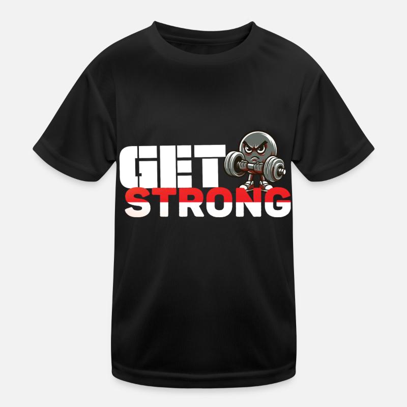 Get Strong Kids Functional T-Shirt