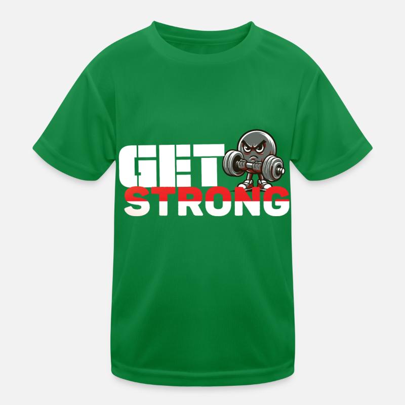 Get Strong Kids Functional T-Shirt